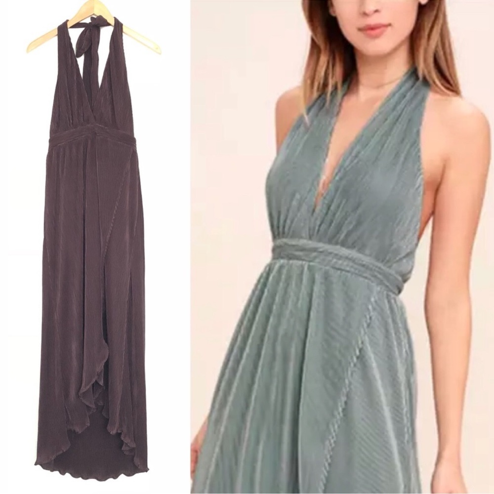 Lush Velvet Dress (Black)